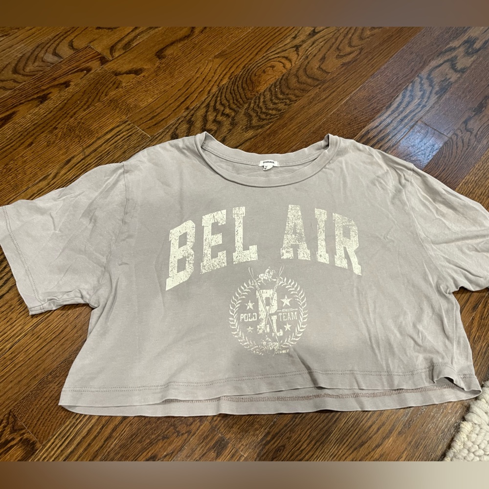 Garage bel air cropped tank